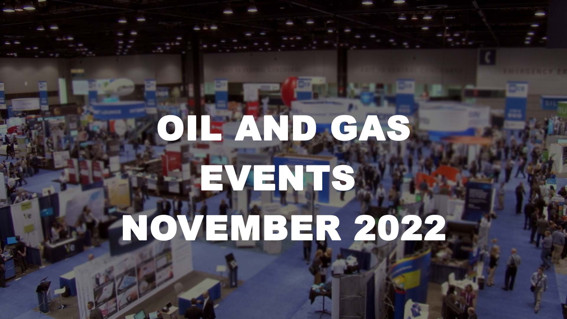 O&G Events Nov 2022
