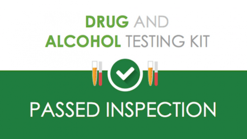 Drug-alcohol-testing kit
