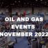 OIL AND GAS EVENTS FOR DECEMBER 2022
